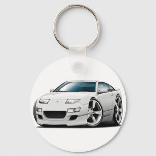 Llavero Coche del blanco de Nissan 300ZX