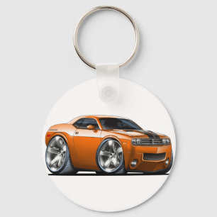 Llavero Coche Dodge Challenger Naranja