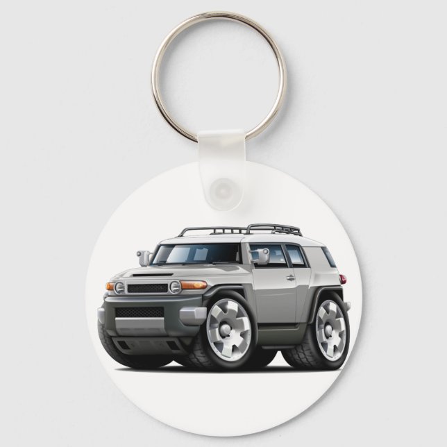 Llavero Coche Fj Cruiser Silver (Anverso)