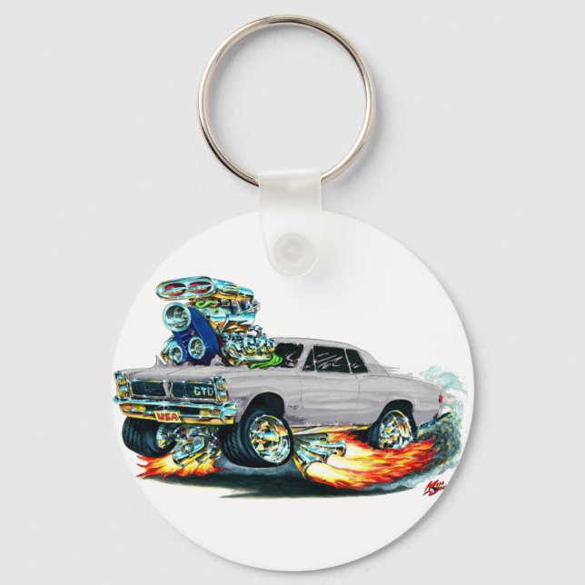 Llavero Coche gris GTO 1965 (Anverso)