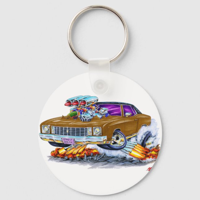 Llavero Coche marrón Monte Carlo de 1972 (Anverso)