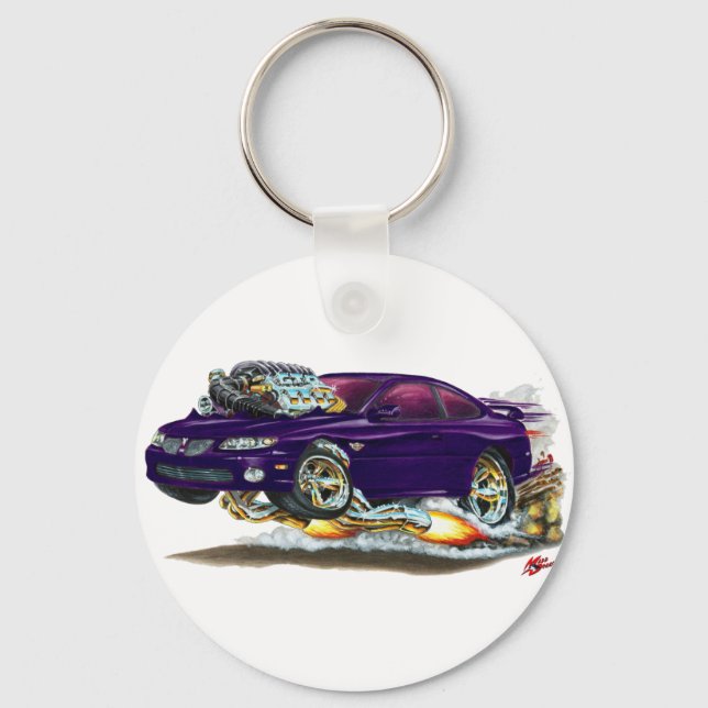 Llavero Coche morado GTO 2004-06 (Anverso)