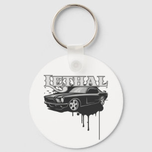 Llavero Coche muscular letal
