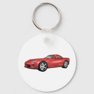 Llavero Coche músculo Viper duro: Fin rojo