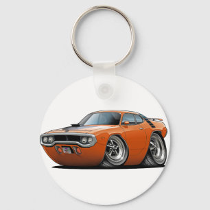 Llavero Coche Naranja-Negro 1971-72 del Roadrunner