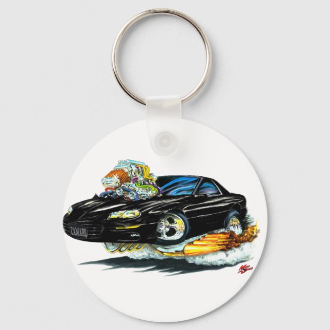 Llavero Coche negro Camaro 1998-02 (Anverso)