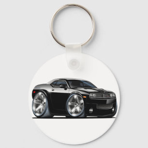 Llavero Coche negro Dodge Challenger