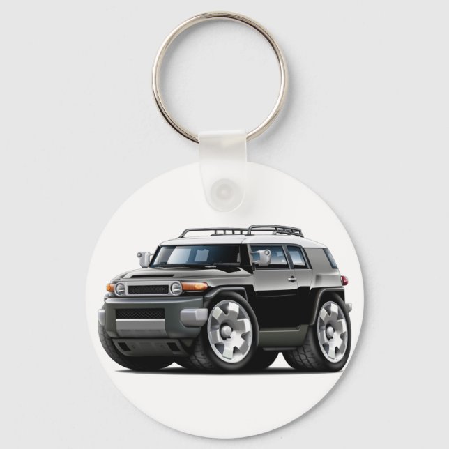 Llavero Coche negro Fj Cruiser (Anverso)