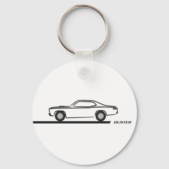 Llavero Coche negro más deslumbrante 1970-74 (Anverso)