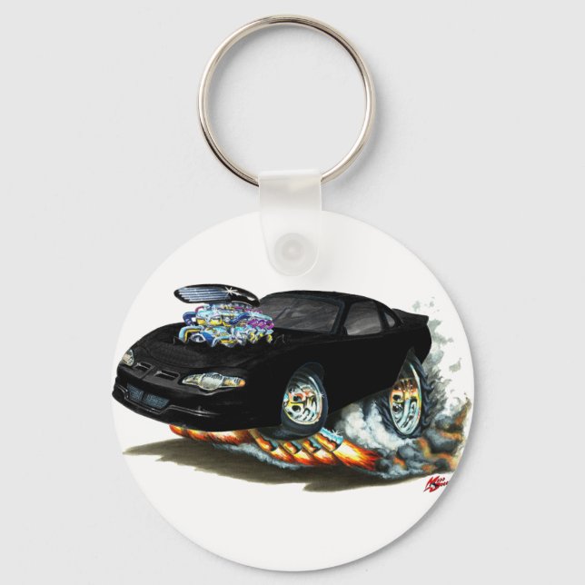 Llavero Coche negro Monte Carlo 2000-05 (Anverso)