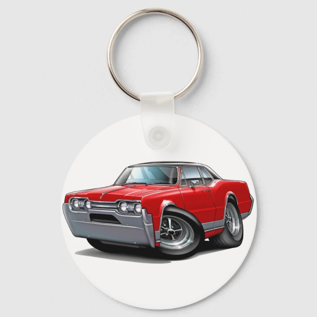 Llavero Coche Red-Black De Los Ojos De 1967 (Anverso)
