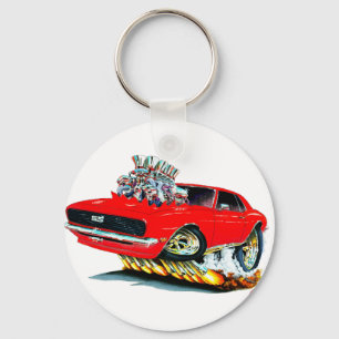 Llavero Coche Rojo Camaro 1968