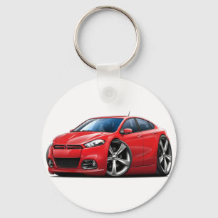 Llavero Coche rojo Dodge Dart 2013