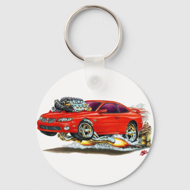 Llavero Coche rojo GTO 2004-06 (Anverso)