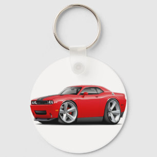 Llavero Coche Rojo-Negro del desafiador SRT8