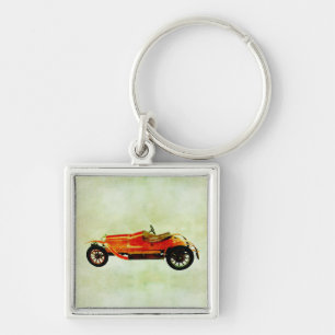 Llavero Coche rojo vintage