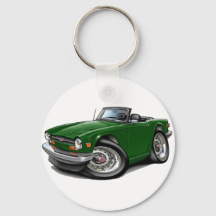 Llavero Coche verde de Triumph TR6