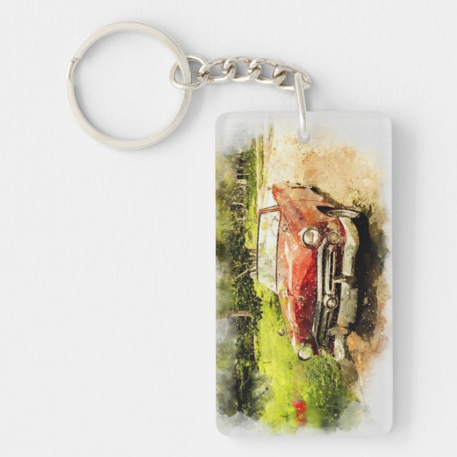 Llavero Coche Vintage (Frente)