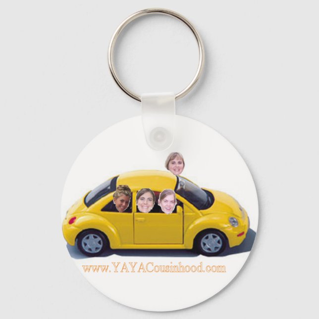 Llavero Coche YaYaCousinhood (Anverso)