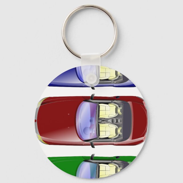 Llavero Coches coloridos (Anverso)