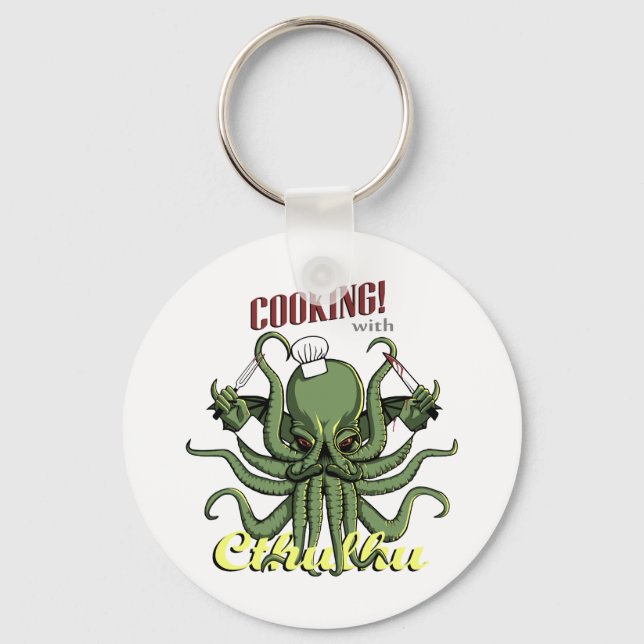 Llavero Cocina con Cthulhu (Anverso)