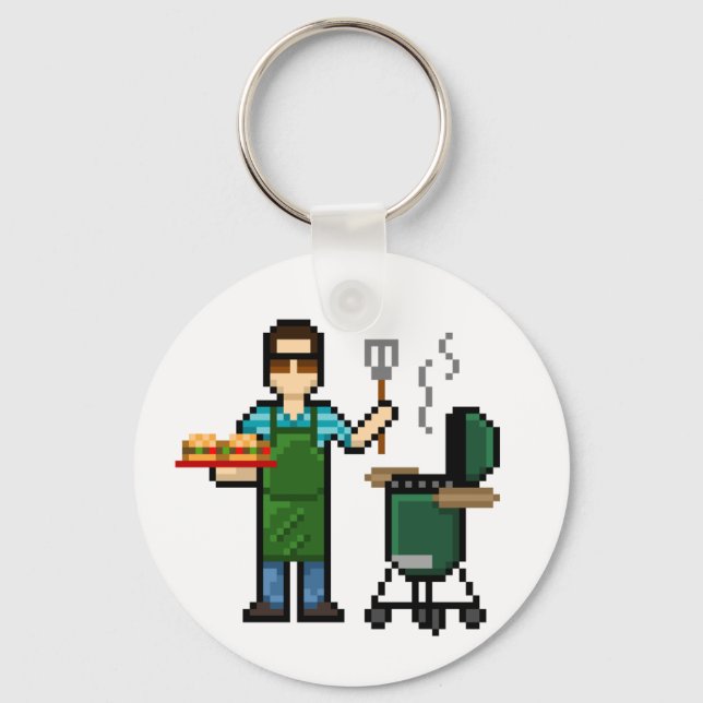 Llavero Cocina en la parrilla BGE (Anverso)