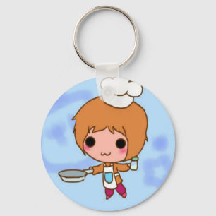 Llavero Cocinero de Chibi