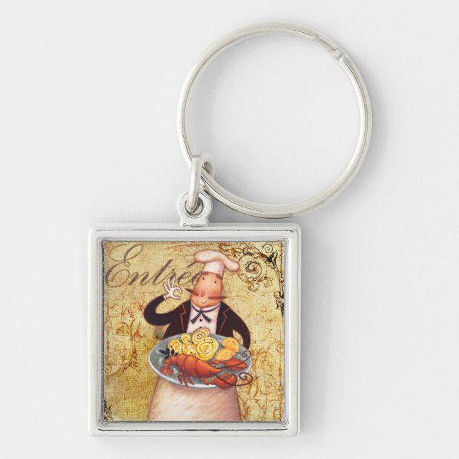 Llavero Cocinero Entrée (Frente)