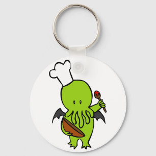 Llavero Cocinero junto con Cthulhu