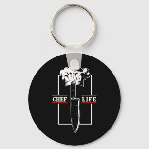 Llavero Cocinero Vida Cuchillo Restaurante Cocina Comida C