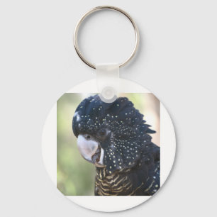 Llavero Cockatoo negro