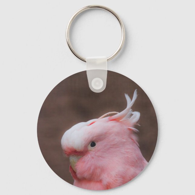 Llavero Cockatoo rosa (Anverso)