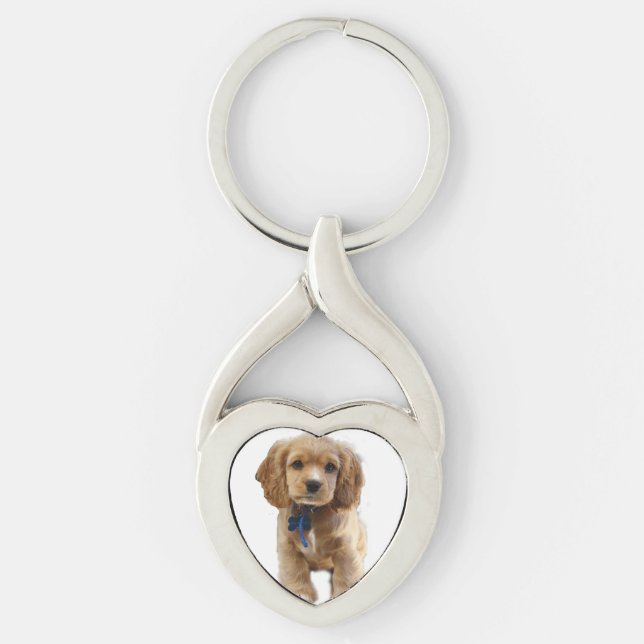 Llavero Cocker spaniel (Anverso)