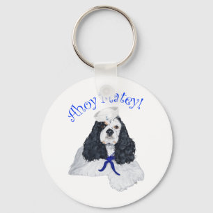 Llavero Cocker Spaniel Americano Marinero