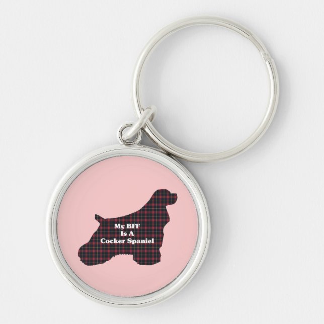 Llavero Cocker Spaniel BFF (Frente)