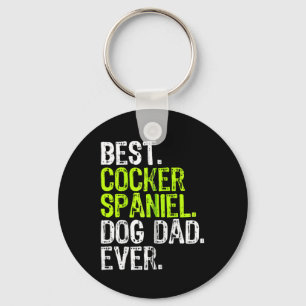 Llavero Cocker Spaniel Dog Dad Padres Day Perros Amantes Z