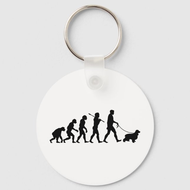 Llavero Cocker Spaniel inglés (Anverso)