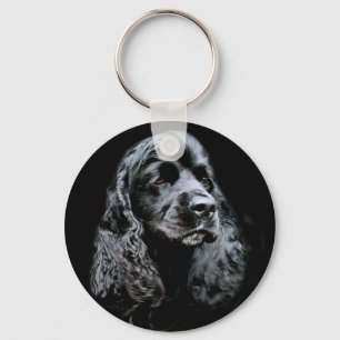 Llavero Cocker Spaniel negro