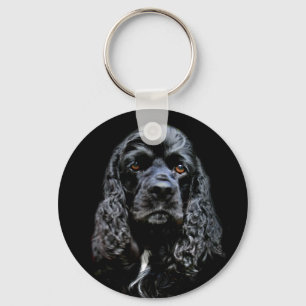 Llavero Cocker Spaniel negro