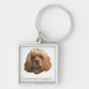 Llavero cocker spaniels