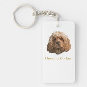 Llavero cocker spaniels