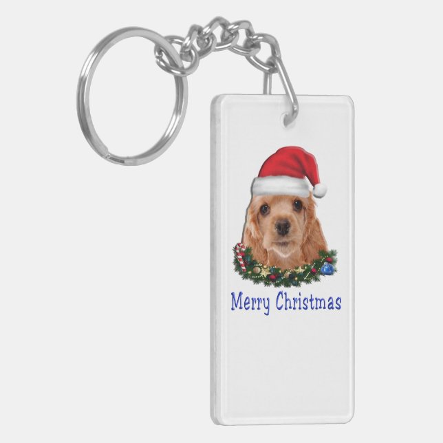 Llavero Cocker Spaniels (Frente Izquierda)