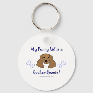 Llavero CockerSpanielBrown
