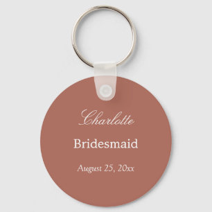 Llavero Cocoa Sienna Bridesmaid Gracias Keychain