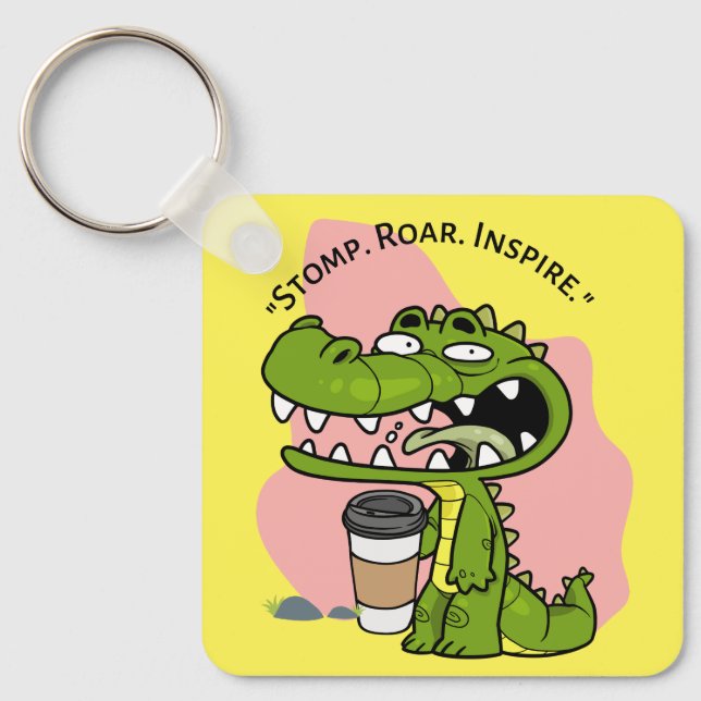 Llavero cocodrilo (Anverso)