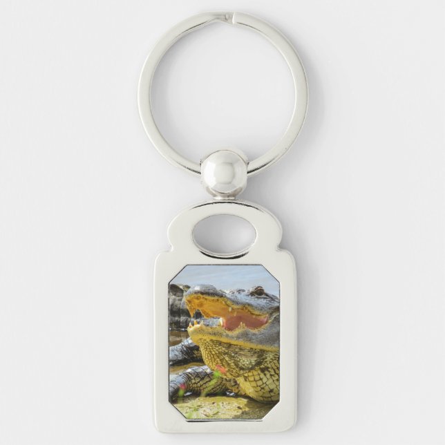 Llavero Cocodrilo. Cara a cara (Anverso)