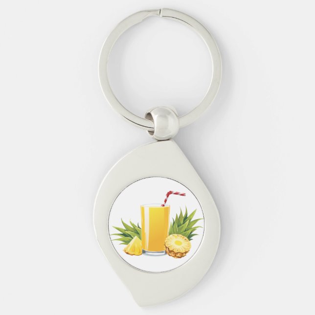 Llavero cóctel Piña Colada (Anverso)