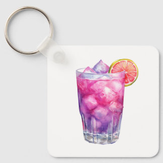 Llavero Cóctel rosa Lemonade