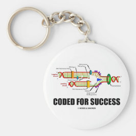 Llavero Codificado para el éxito (replicación del ADN)