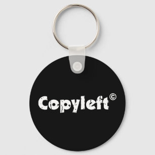 Llavero Código abierto de copyleft